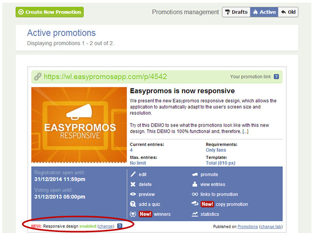 Enable responsive design Enable responsive design