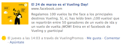 Post del Vueling Day