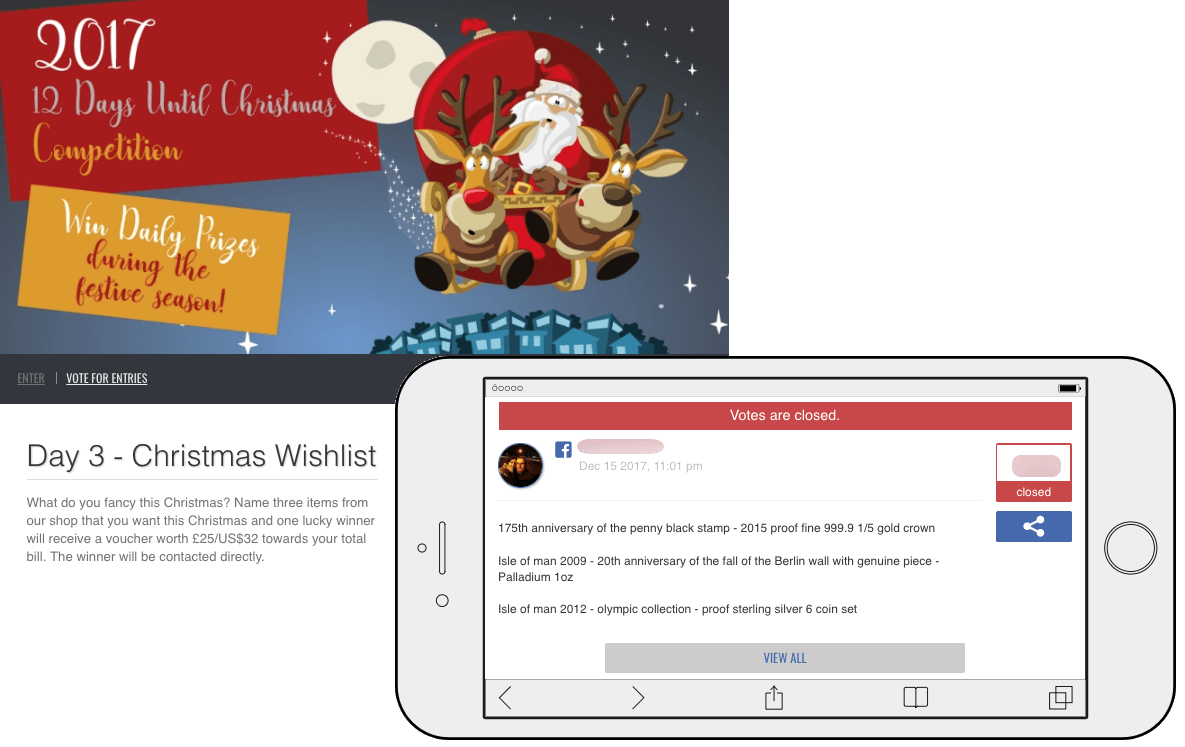12 days of Christmas giveaways writing