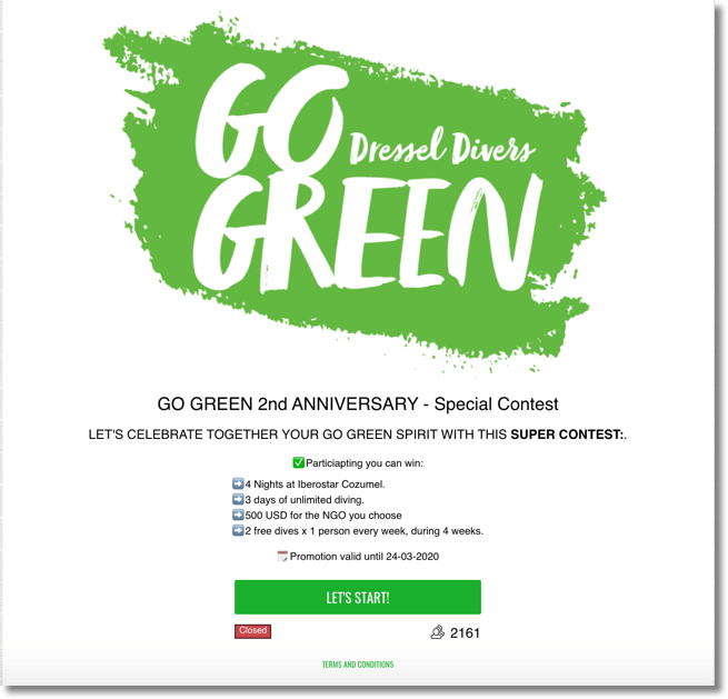 brand positioning. go green
