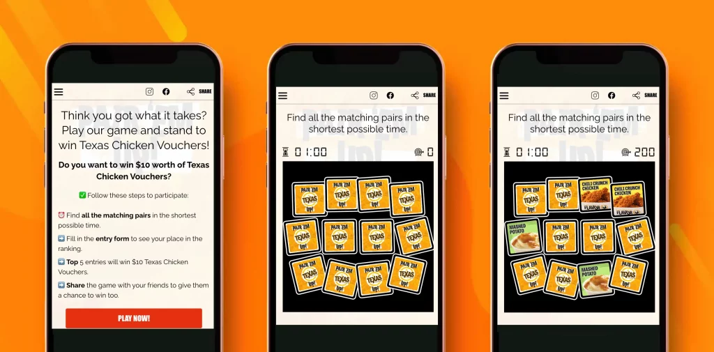 Marketing Gamification Examples Memory Game