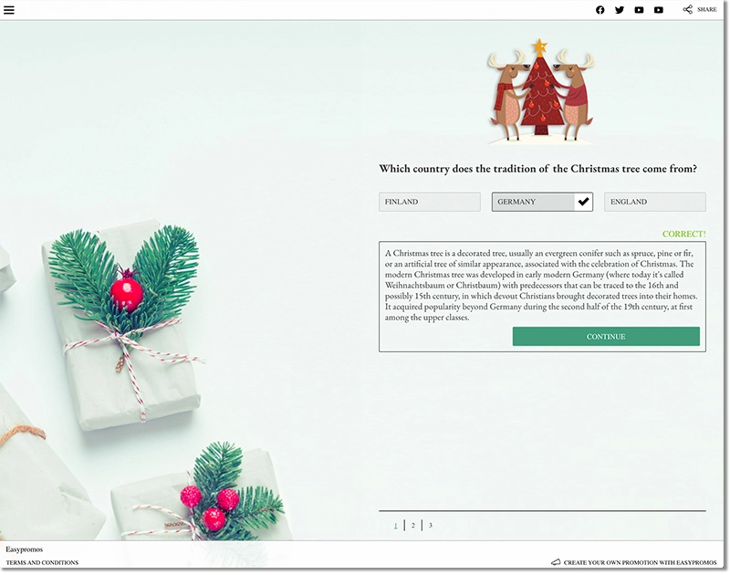 interactive marketing knowledge quiz