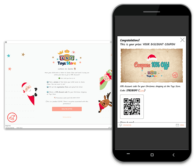 Christmas promotion ideas: letters to santa