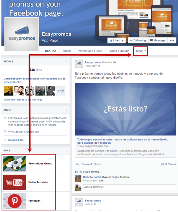 Coupon app for facebook pages