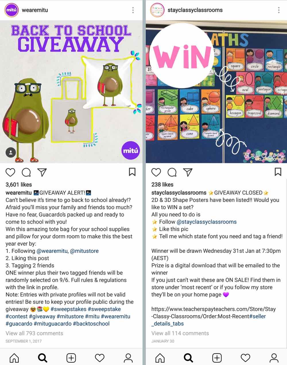 back to school ca!   mpaign for students and teachers - middle school kids following teachers on instagram