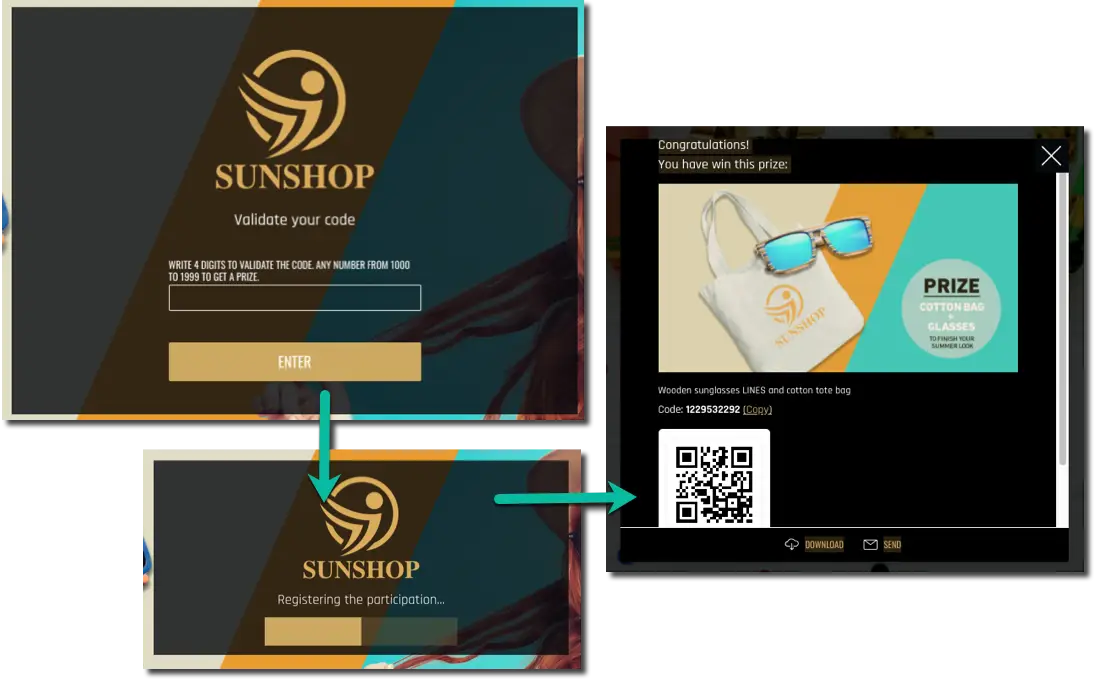 Winning Codes particiaption
