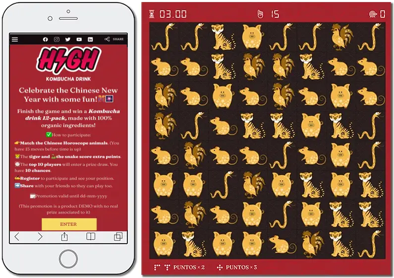 customized combination games Chinese New Year