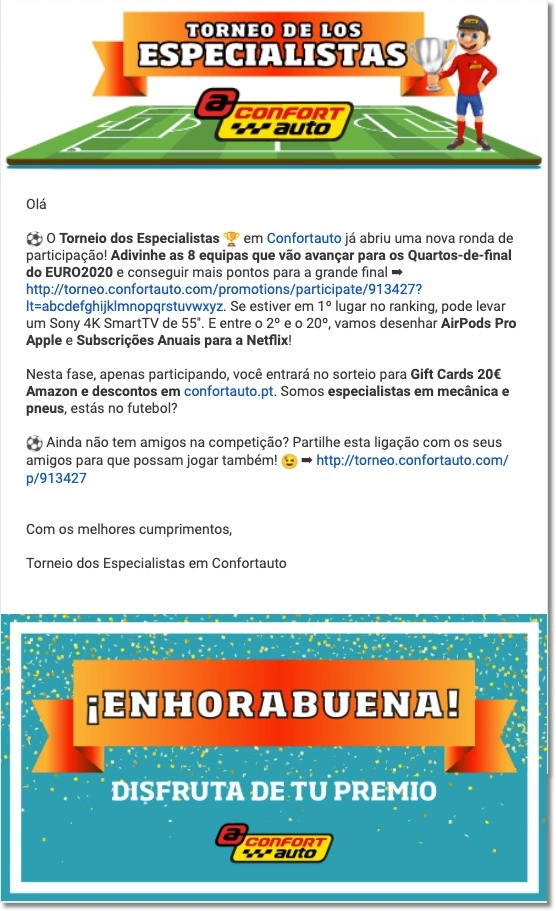 Tournament bracket promotion
