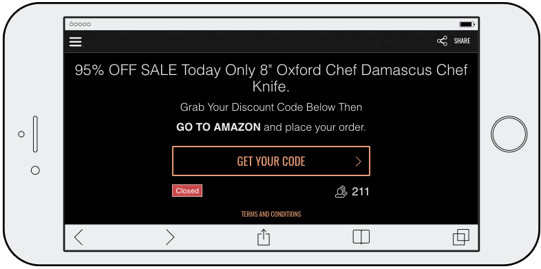 Digital marketing for retail discount coupons food