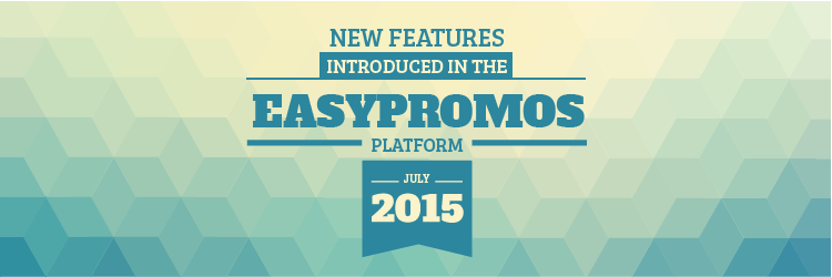 Easypromos new features H
