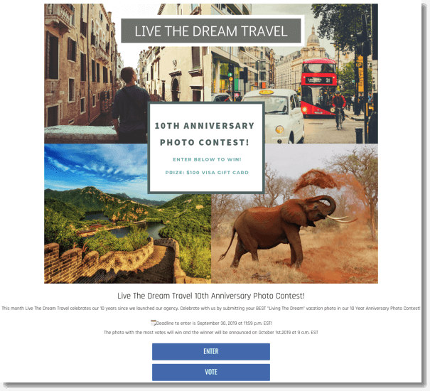 brand positioning live the dream travel