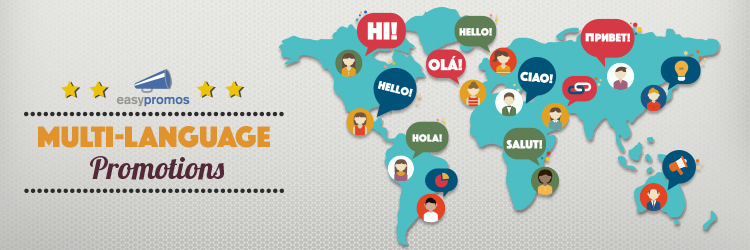 multi-language promotions