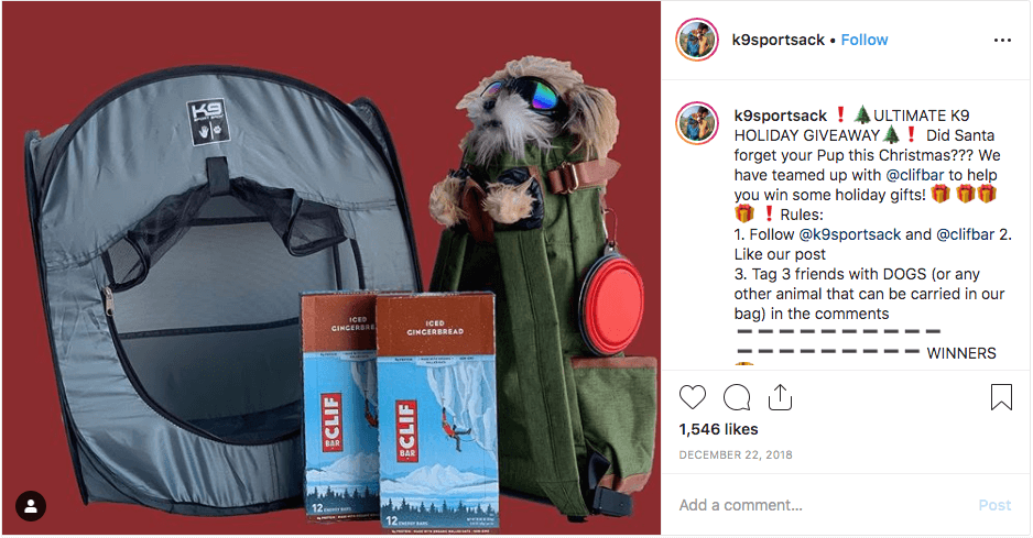 Instagram Christmas campaign ideas