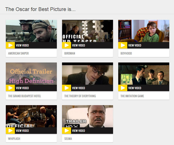 Create your Oscars betting pool - Easypromos