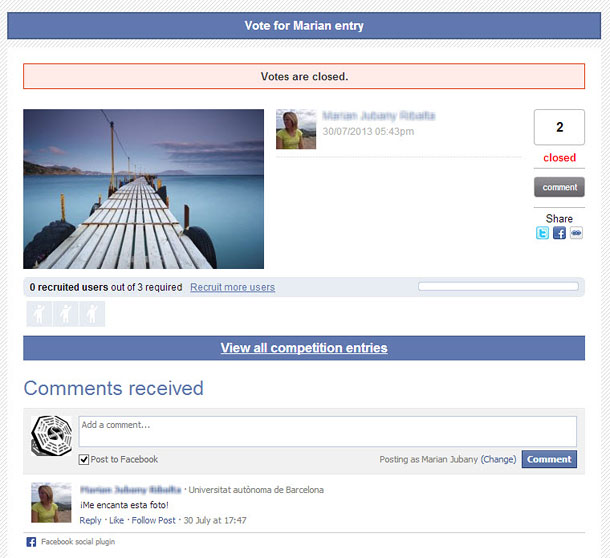 Comments received Comments received