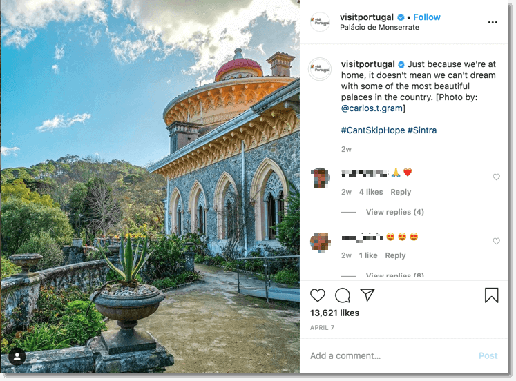 Tourism marketing in crisis, Visit Portugal