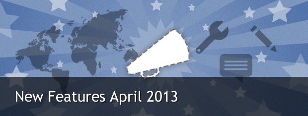 Easypromos New Features April 2013
