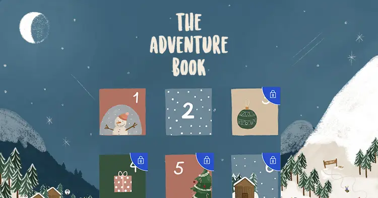 Adventure Book Advent Calendar