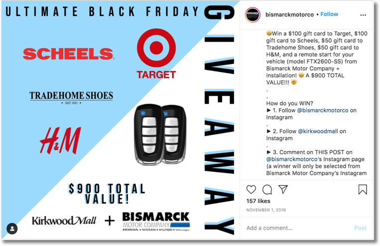 Black Friday Giveaway Ideas