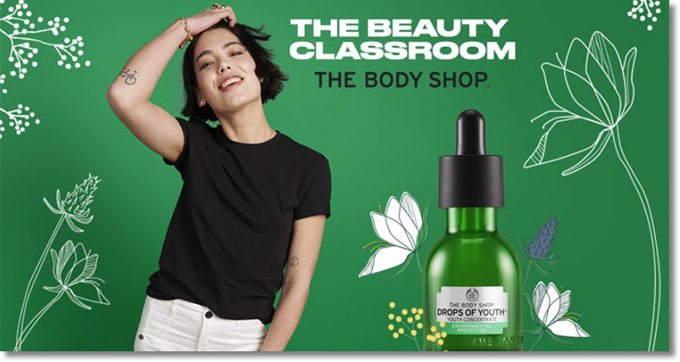 Body shop contest, example of how to attract customer with social media promotions