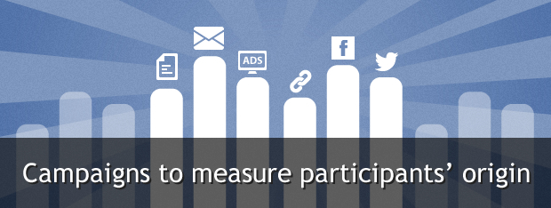Campaigns to measure traffic source