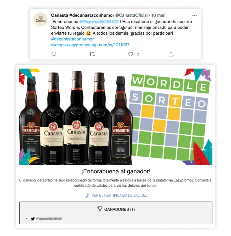 Social network interactions and data collection. La Canasta