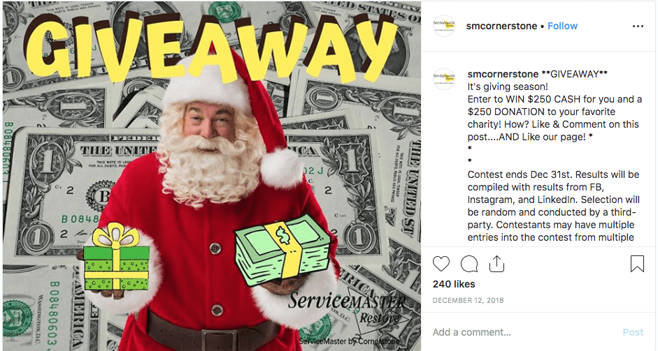 Instagram Christmas campaign ideas