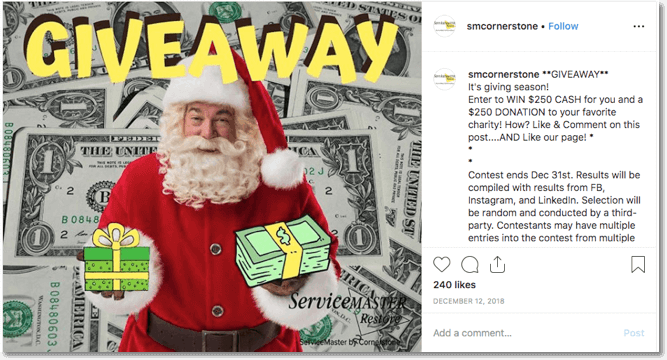 Instagram Christmas campaign ideas