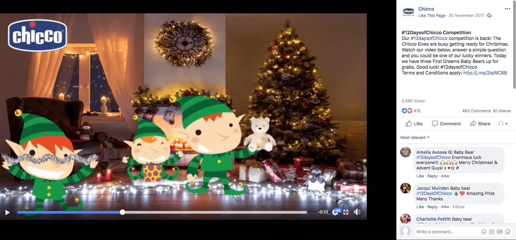 Christmas giveaways near means Christmas giveaways near means