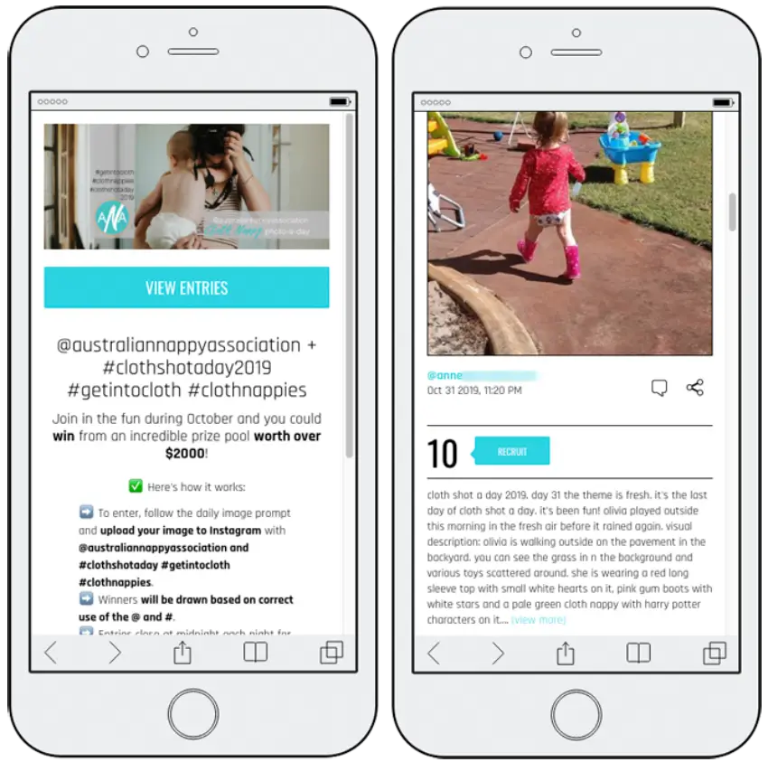 hashtag contest in Instagram brand awareness