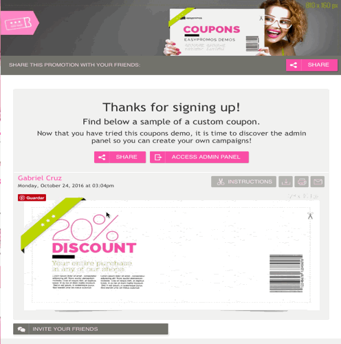 coupons