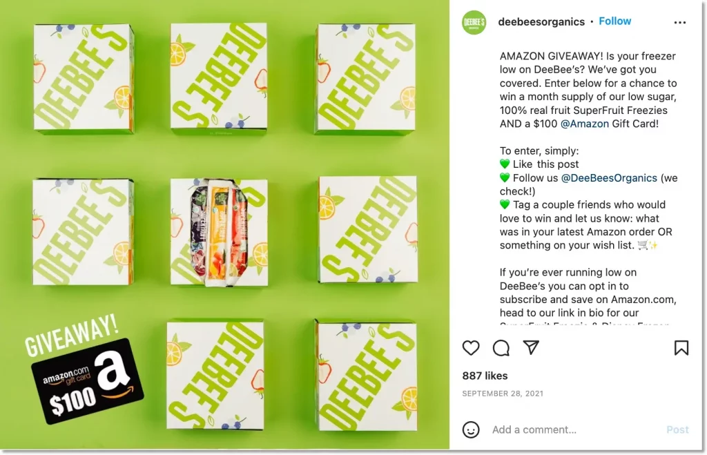 social media for food and brand business