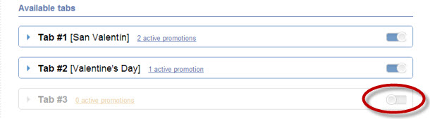 disable tab option