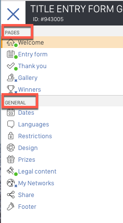 Editor Entry Form Giveaway