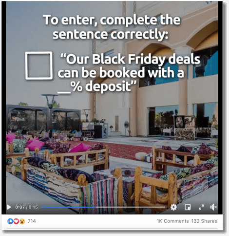 Black friday marketing idea