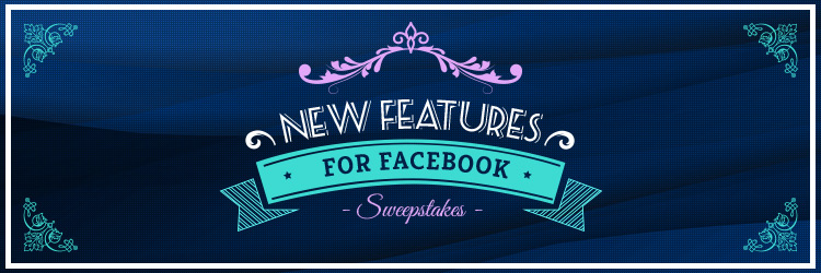 facebook sweepstakes new features