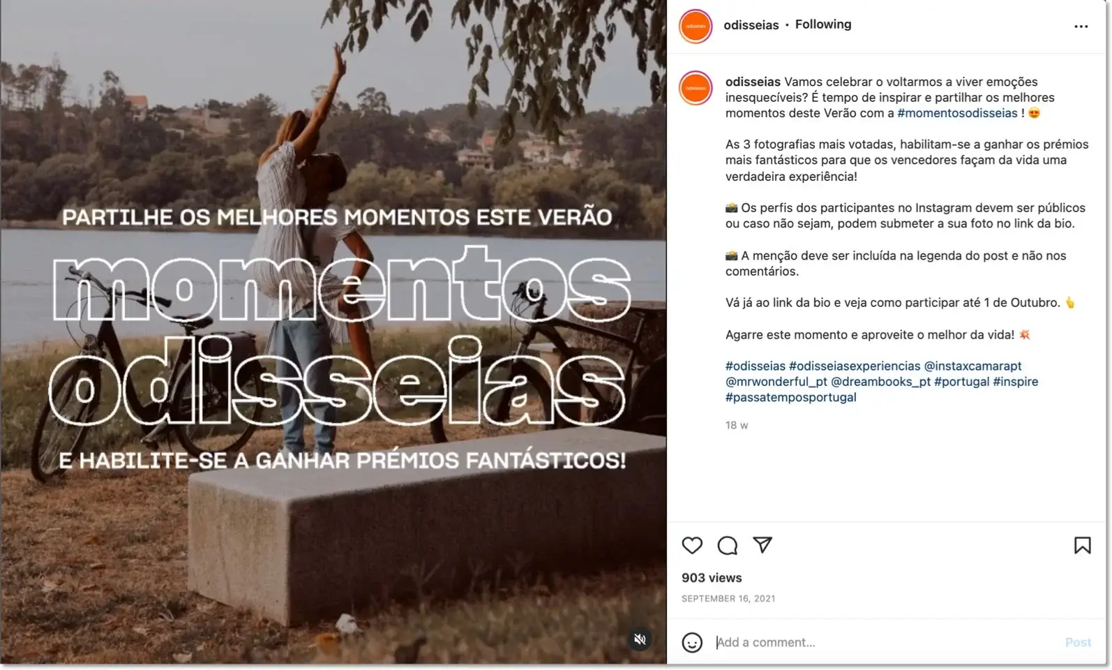 hashtag contest from odisseias