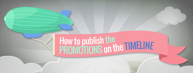 Publish promotion on the Timeline