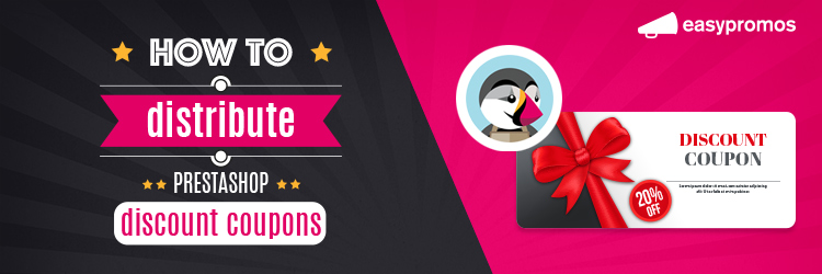 Distribute Prestashop Discount Coupons