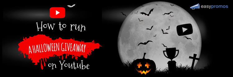 Halloween giveaway on YouTube