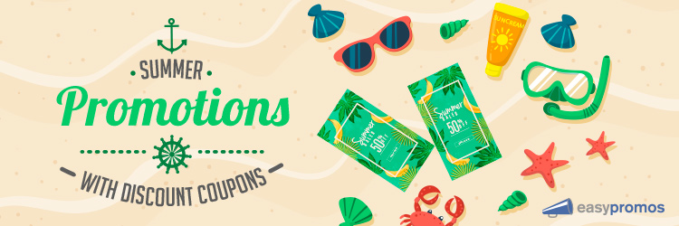Discount Coupons Summer Promotion