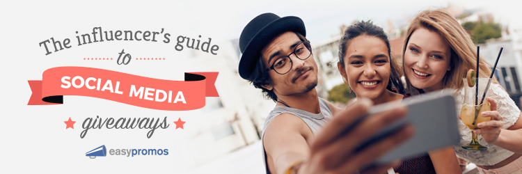 host a social media giveaway influencers bloggers vloggers
