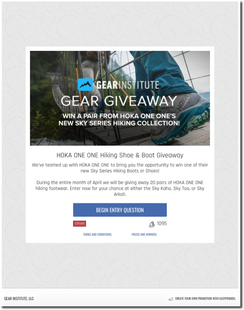 hiking shoes launch