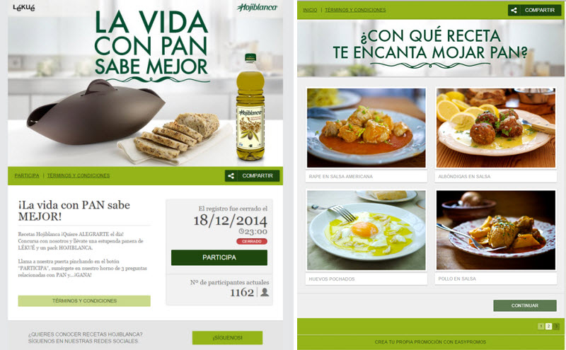 how to create an online recipes contest online recipe maker