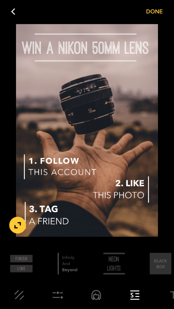 images for Instagram giveaways