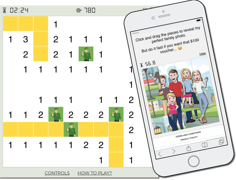 Andrew's Airport Parking Minesweeper and Puzzle game
