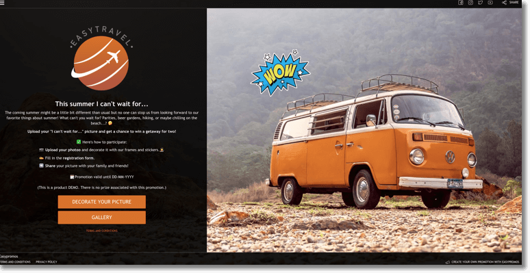 summer marketing campaign photofun
