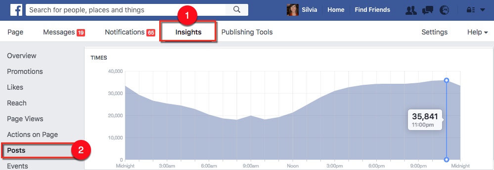 insights facebook