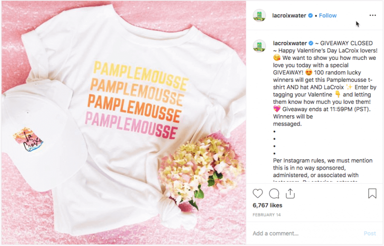 Valentine's Day giveaway ideas