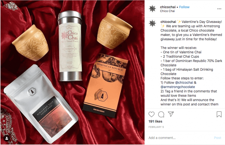 Valentine's Day giveaway ideas